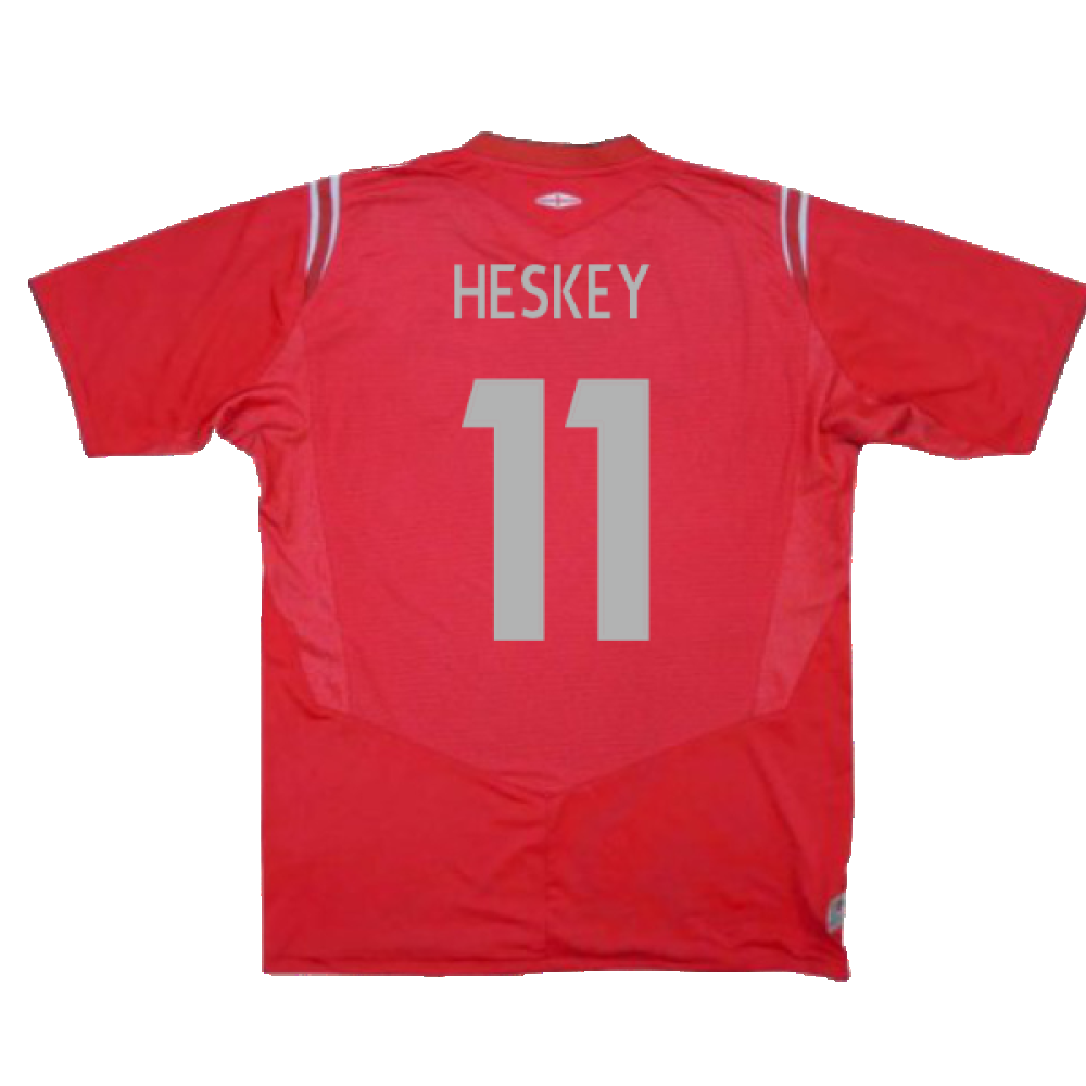 England 2004-06 Away Umbro Shirt (XXL) (Excellent) (Heskey 11)_1