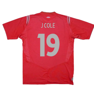 England 2004-06 Away Shirt (XL) (Good) (J Cole 19)_1