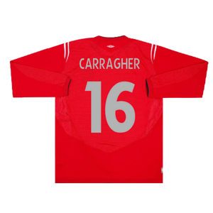 England 2004-2006 Away Shirt (S) (Excellent) (Carragher 16)_1