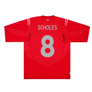 England 2004-2006 Away Shirt (S) (Excellent) (Scholes 8)_1