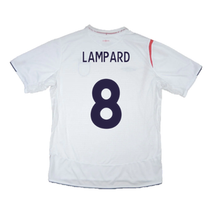 England 2005-07 Home Shirt (L) (Very Good) (LAMPARD 8)_2