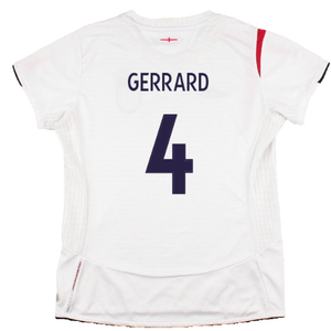 England 2005-07 Home Shirt (Womens 12) (Good) (GERRARD 4)_2