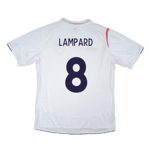 England 2005-07 Home Shirt (XL) (Excellent) (LAMPARD 8)_2