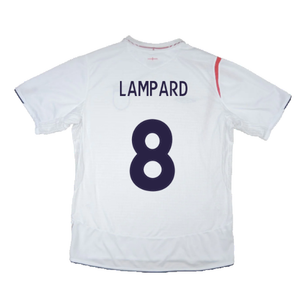 England 2005-2007 Football Shirt (YXL) (Fair) (LAMPARD 8)_2