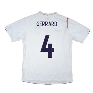 England 2005-2007 Home Shirt (Very Good) (GERRARD 4)_1