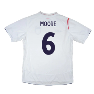 England 2005-2007 Home Shirt (Excellent) (XXL) (Excellent) (MOORE 6)_1