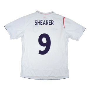 England 2005-2007 Home Shirt (Very Good) (SHEARER 9)_1