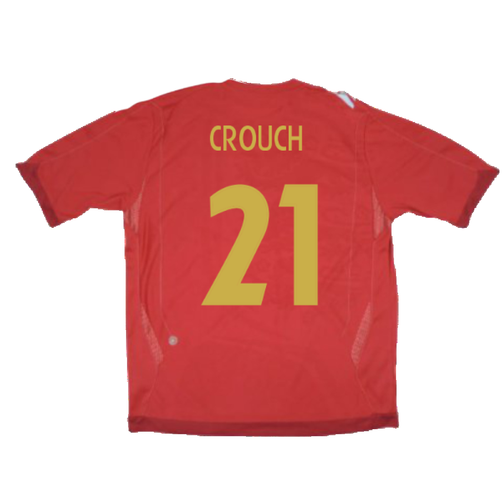 England 2006-08 Away Shirt (Very Good) (CROUCH 21)_1