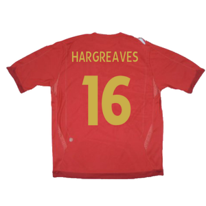 England 2006-08 Away Shirt (Very Good) (HARGREAVES 16)_1