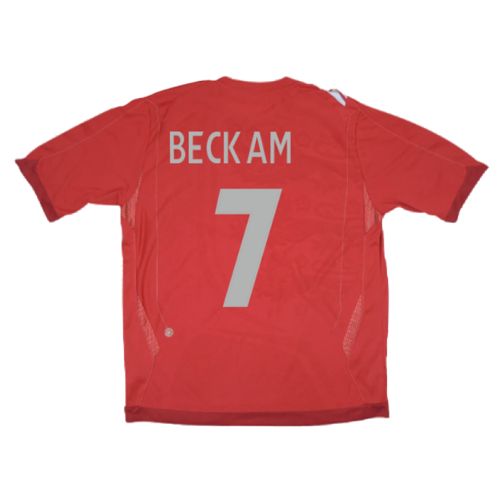 England 2006-08 Away Shirt (M) (Excellent) (BECKHAM 7)_1