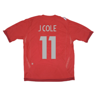 England 2006-08 Away Shirt (L) (J COLE 11) (Very Good)_1