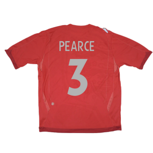 England 2006-08 Away Shirt (L) (PEARCE 3) (Very Good)_1