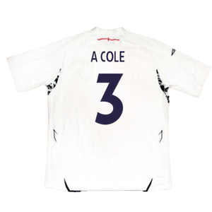 England 2007-09 Home Shirt (L) (BNWT) (A COLE 3)_1