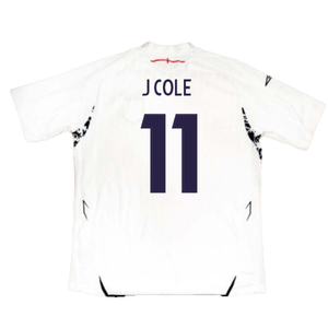 England 2007-09 Home Shirt (XL) (Excellent) (J COLE 11)_1