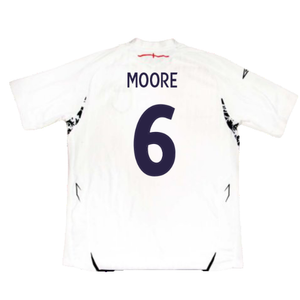 England 2007-09 Home Shirt (L) (BNWT) (MOORE 6)_1