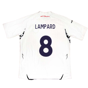 England 2007-09 Home Shirt (XXL) (Fair) (LAMPARD 8)_2