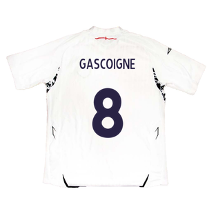 England 2007-2009 Home Shirt (L) (Very Good) (GASCOIGNE 8)_2