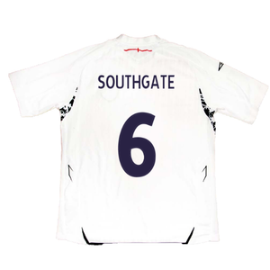 England 2007-2009 Home Shirt (XL) (SOUTHGATE 6) (Good)_1