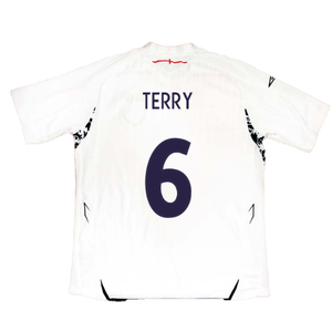 England 2007-2009 Home Shirt (XL) (TERRY 6) (Good)_1