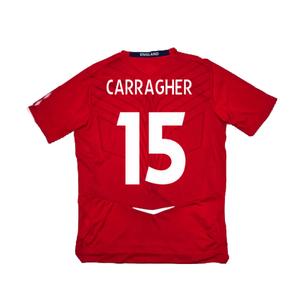 England 2008-10 Away Shirt (M) (Good) (CARRAGHER 15)_1