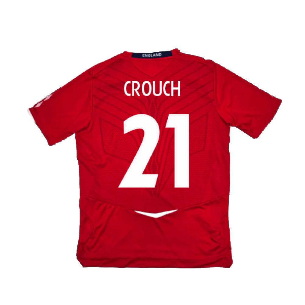 England 2008-10 Away Shirt (S) (Excellent) (CROUCH 21)_1