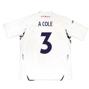 England 2007-2009 Home Shirt (L) (Excellent) (A COLE 3)_1