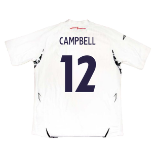 England 2007-2009 Home Shirt (L) (Excellent) (CAMPBELL 12)_1