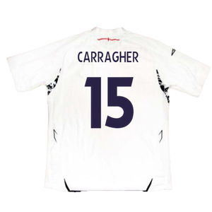 England 2007-2009 Home Shirt (L) (Excellent) (CARRAGHER 15)_1