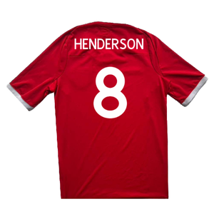 England 2009-10 Away Shirt (M) (Excellent) (HENDERSON 8)_1