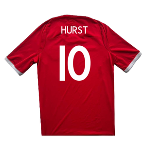 England 2009-10 Away Shirt (M) (Excellent) (HURST 10)_1