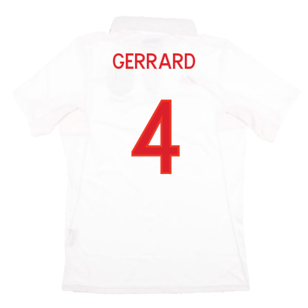 England 2009-10 Home (S) (Excellent) (GERRARD 4)_1