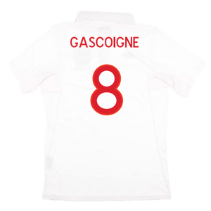 England 2009-10 Home Shirt (L) (Good) (Gascoigne 8)_1