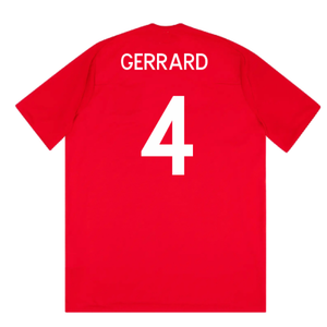 England 2010-11 Away Shirt (M) (Fair) (GERRARD 4)_1