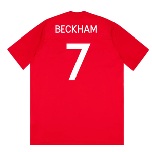 England 2010-11 Away Shirt (WC badge) (L) (Very Good) (BECKHAM 7)_1