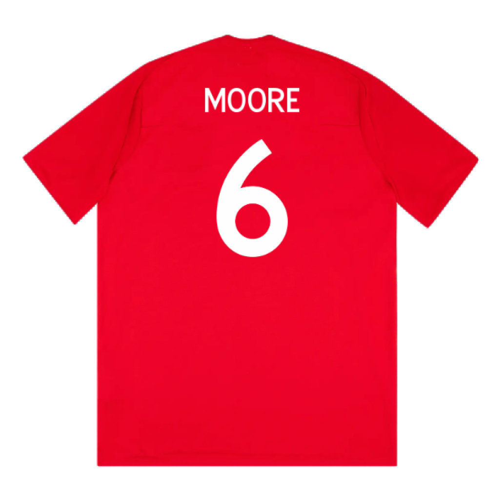England 2010-11 Away Shirt (South Africa Badge Detail) (XL) (Excellent) (Moore 6)_1
