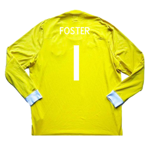 England 2010-11 Goalkeeper Shirt (L) (Mint) (Foster 1)_1