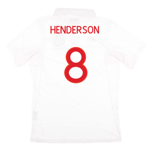 England 2010-12 Home Shirt (XXL) (Very Good) (HENDERSON 8)_1