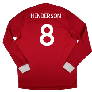 England 2010-11 Away Shirt (M) (Excellent) (HENDERSON 8)_1