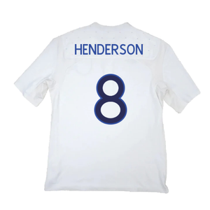 England 2011-12 Home Shirt (XL) (Fair) (HENDERSON 8)_1