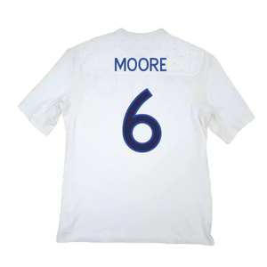 England 2009-10 Home Shirt (2XL) (Good) (Moore 6)_1