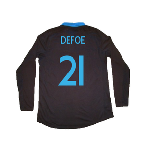 England 2011-2012 Long sleeve Away Shirt (XL) (Excellent) (Defoe 21)_1