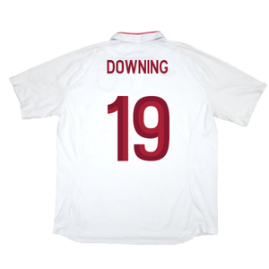 England 2012-13 Home Shirt (XL) (Good) (Downing 19)_1