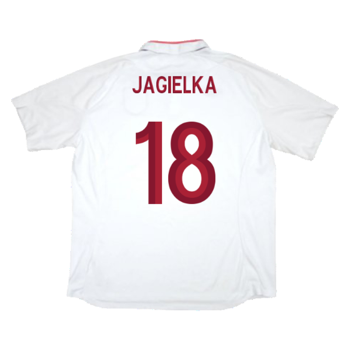 England 2012-13 Home Shirt (M) (Excellent) (Jagielka 18)