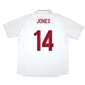 England 2012-13 Home Shirt (L) (Fair) (Jones 14)_1