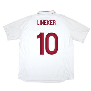 England 2012-13 Home Shirt (M) (Excellent) (Lineker 10)_1