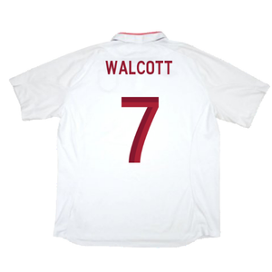 England 2012-13 Home Shirt (XL) (Very Good) (Walcott 7)_1