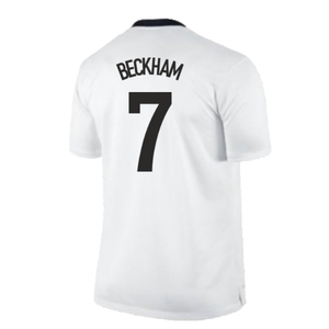 England 2013-14 Home Shirt (S) (Excellent) (BECKHAM 7)_1