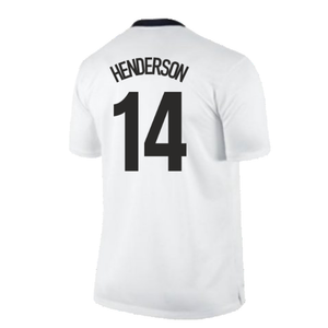 England 2013-14 Home Shirt (S) (Excellent) (HENDERSON 14)_1