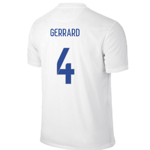 England 2014-16 Home Shirt (M) (Good) (GERRARD 4)_1