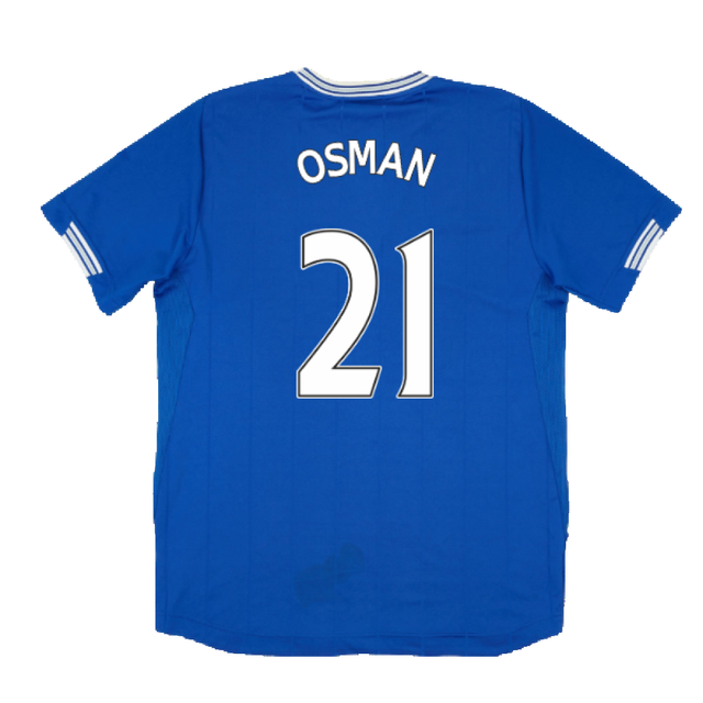 Everton 2009-10 Home Shirt (XL) (Good) (Osman 21)_1